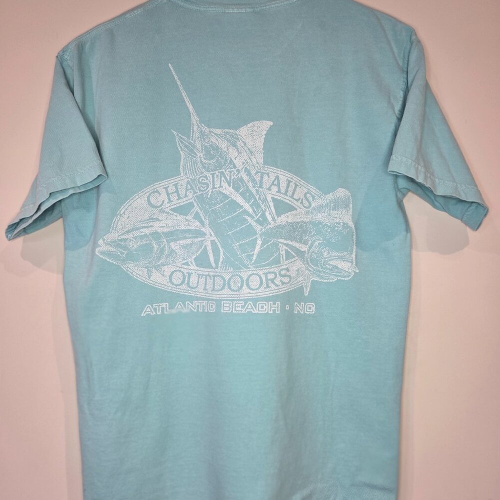 Comfort Colors Light Blue Tee